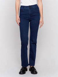Charlie B - Stretch Waist Straight Leg Pant