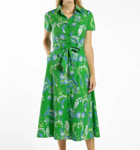 Jude Connally - Glenda Stretch Poplin Midi Dress