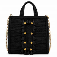 Elektra'S Workshop - Women's Mini Crossbody Tassel Bag
