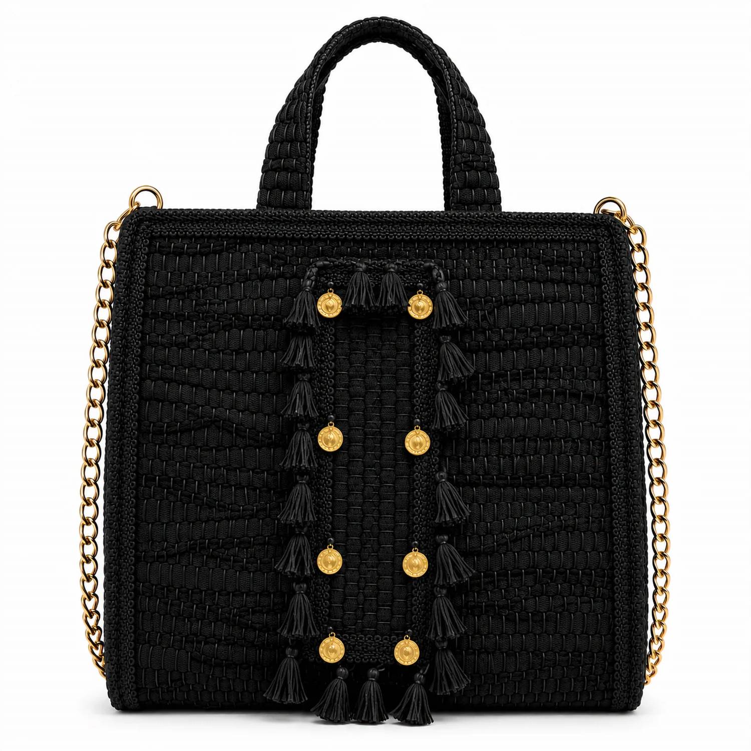 Elektra'S Workshop - Women's Mini Crossbody Tassel Bag