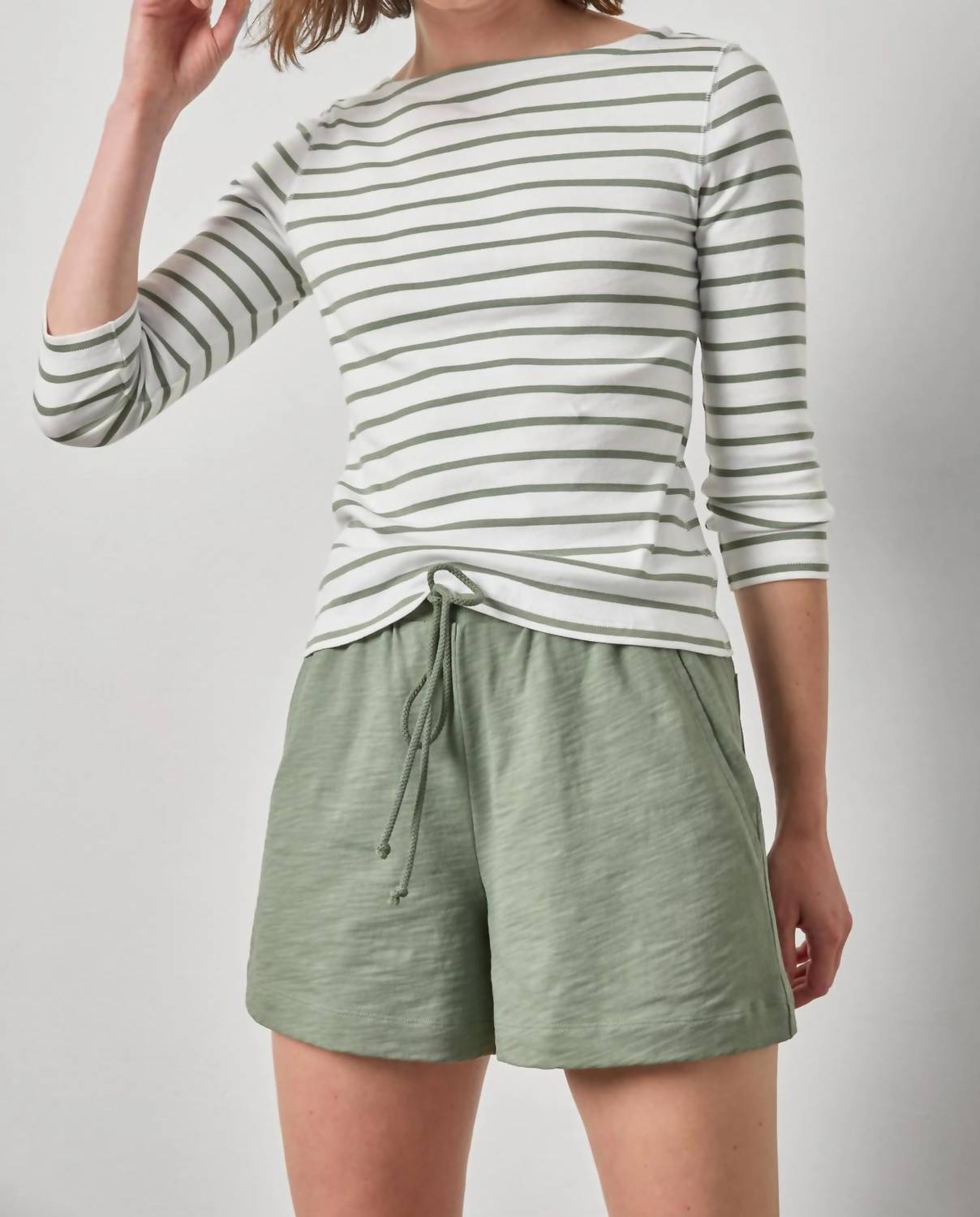 Lilla P - Elastic Waist Drawcord Shorts
