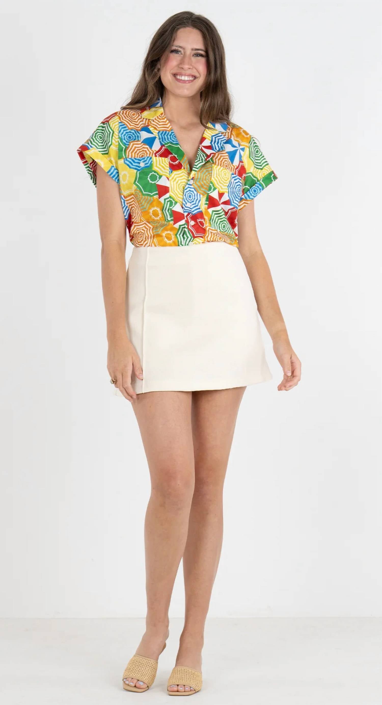 Emily Mccarthy - Social Mini Skirt