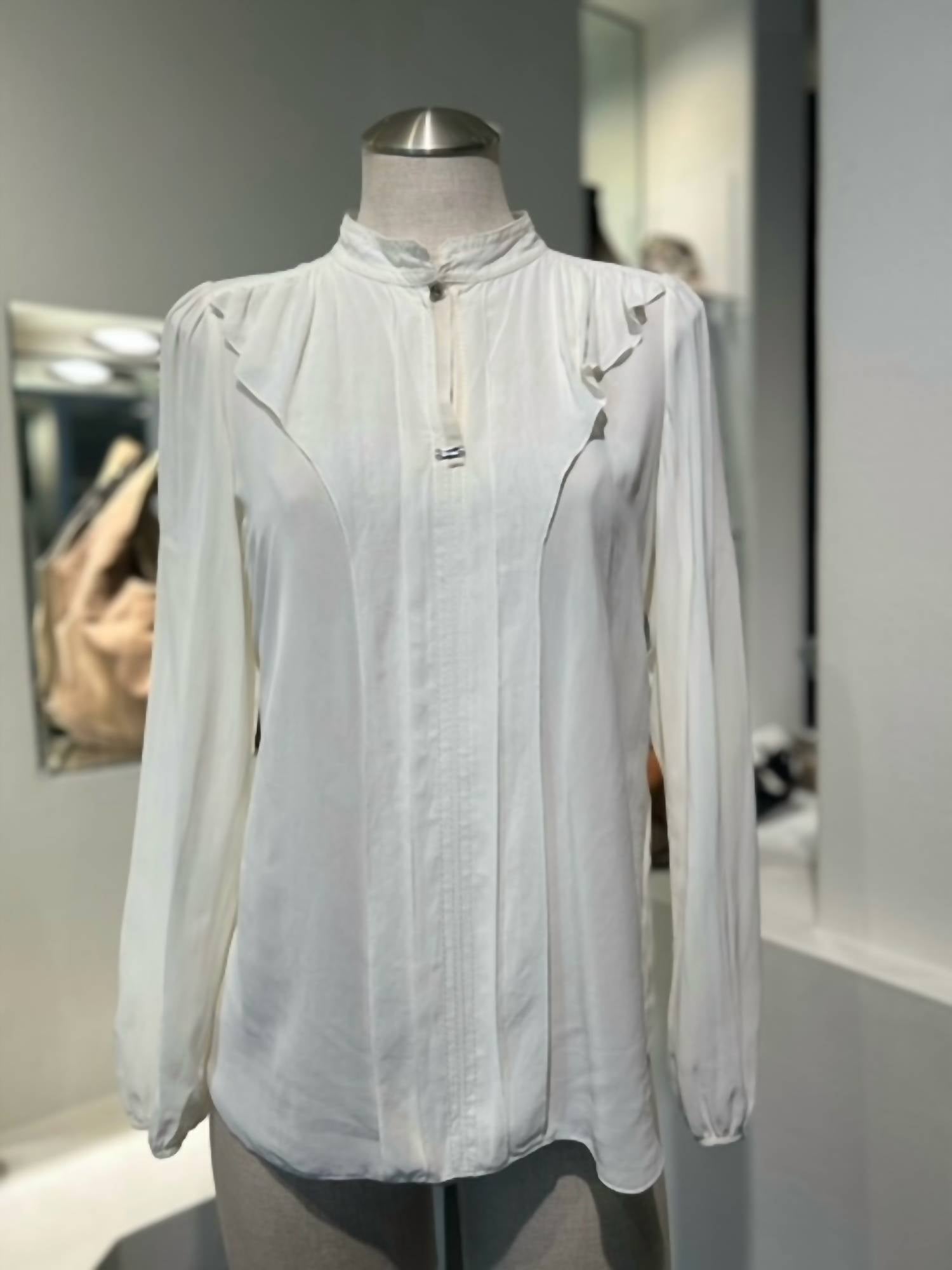 VALOONT TRANSPARENT BLOUSE