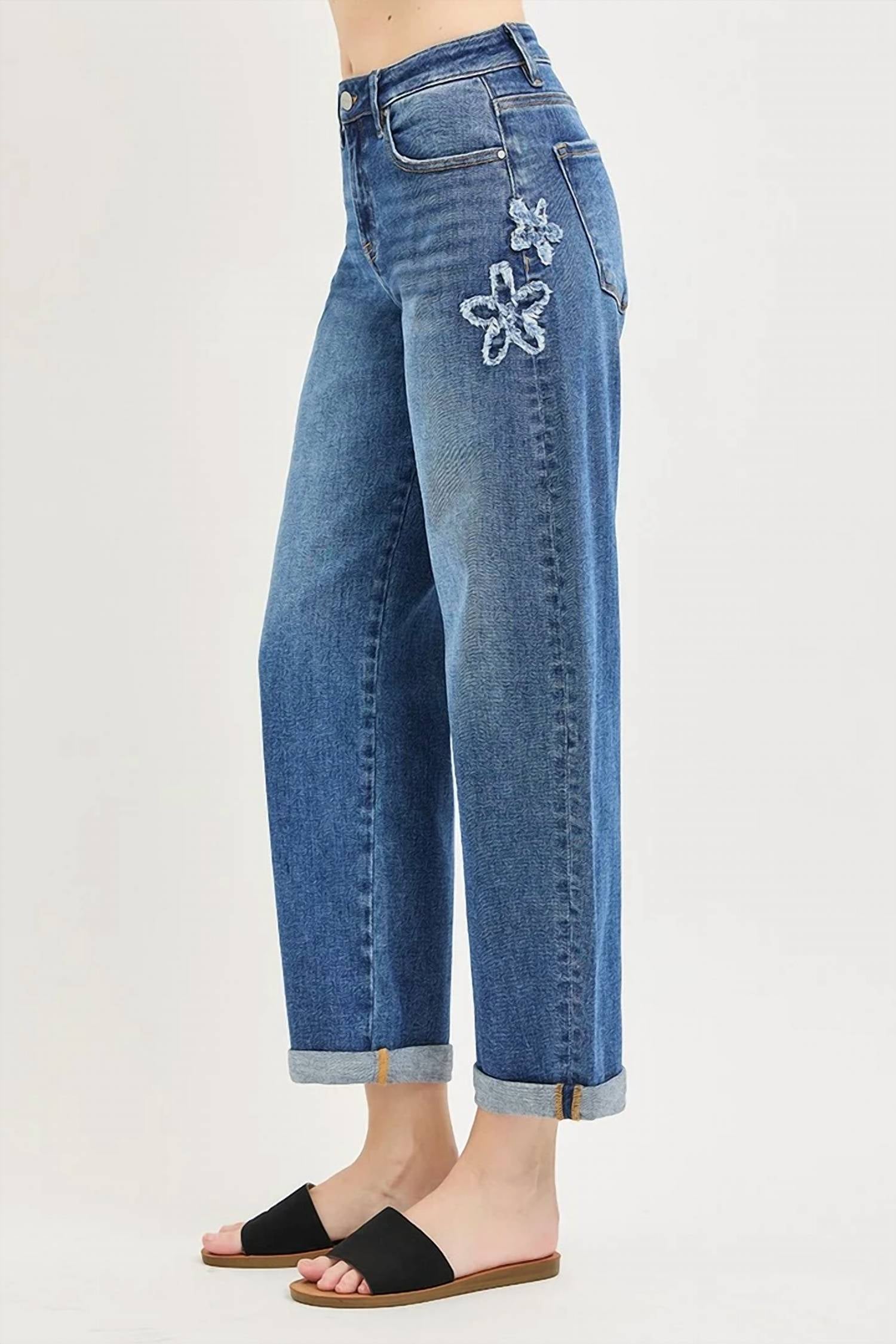 Risen - Bella Barrel Jeans