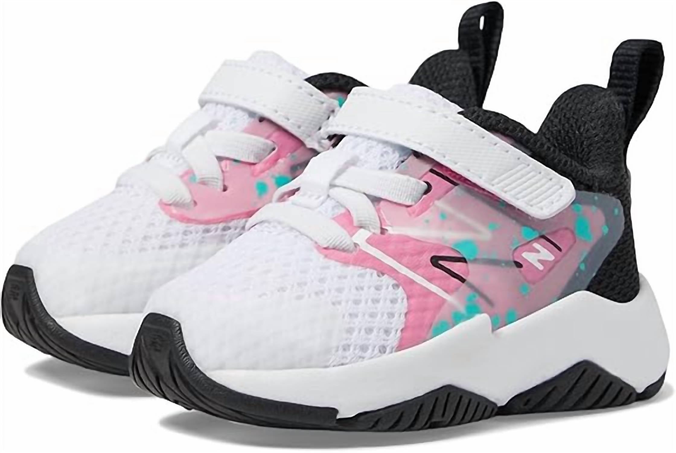 New Balance - Kids' Rave Run V2 Bungee Lace With Top Strap Shoes