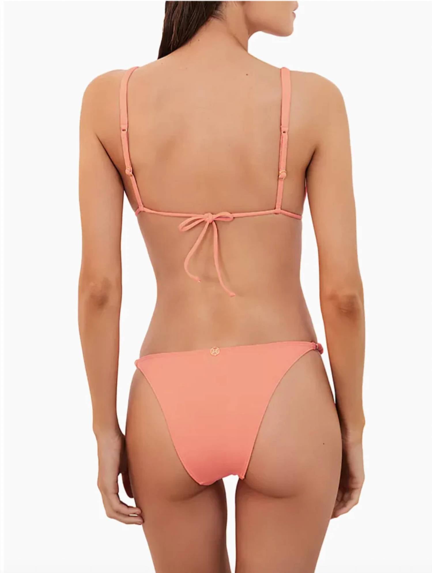 Vix - Solid Beads Tri Top