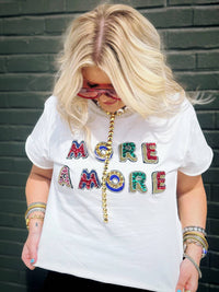 Endless Rose - World Needs More Amore Short Sleeve Top