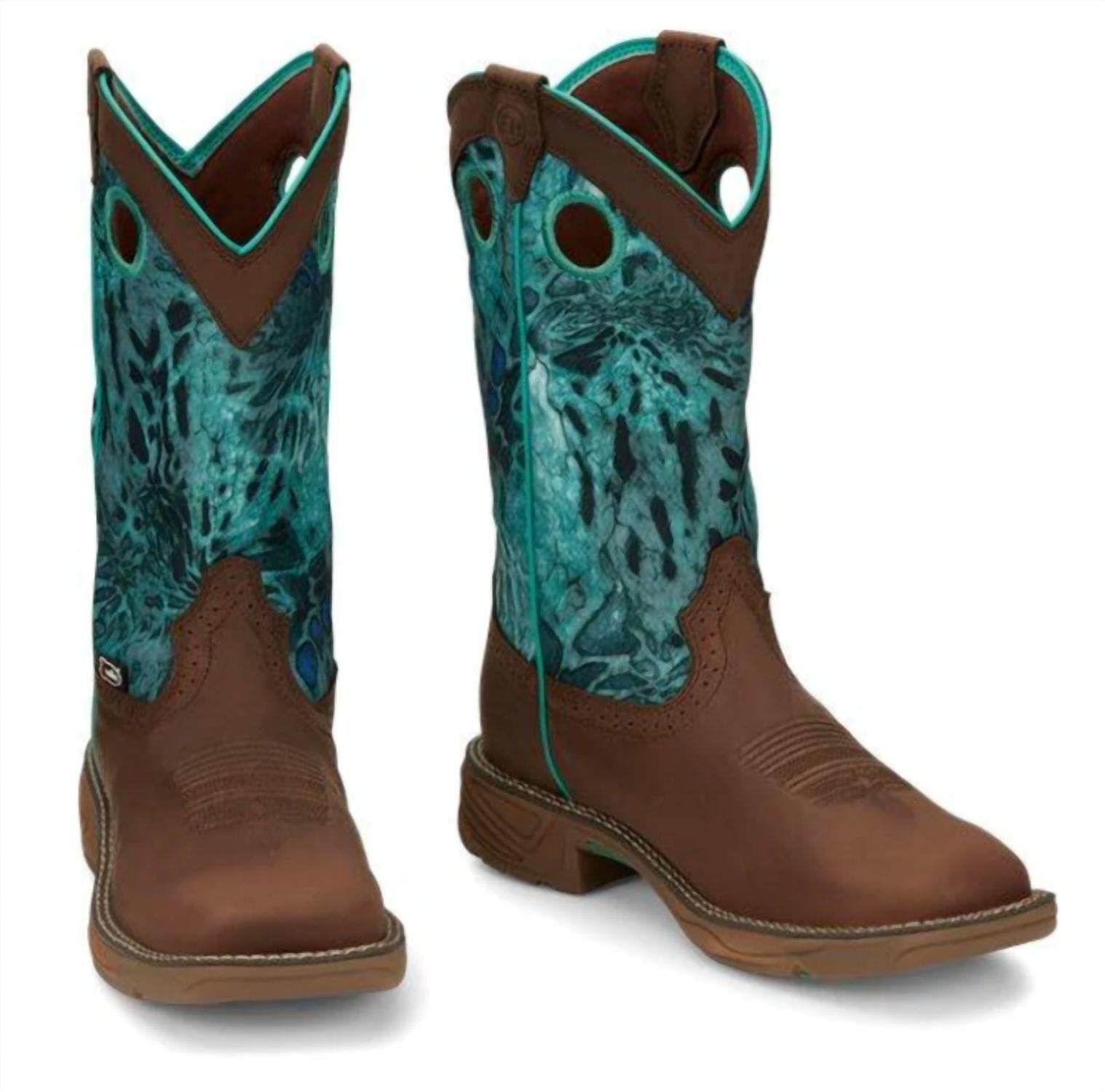 Justin - Women's Rush Typhoon Camo Boot