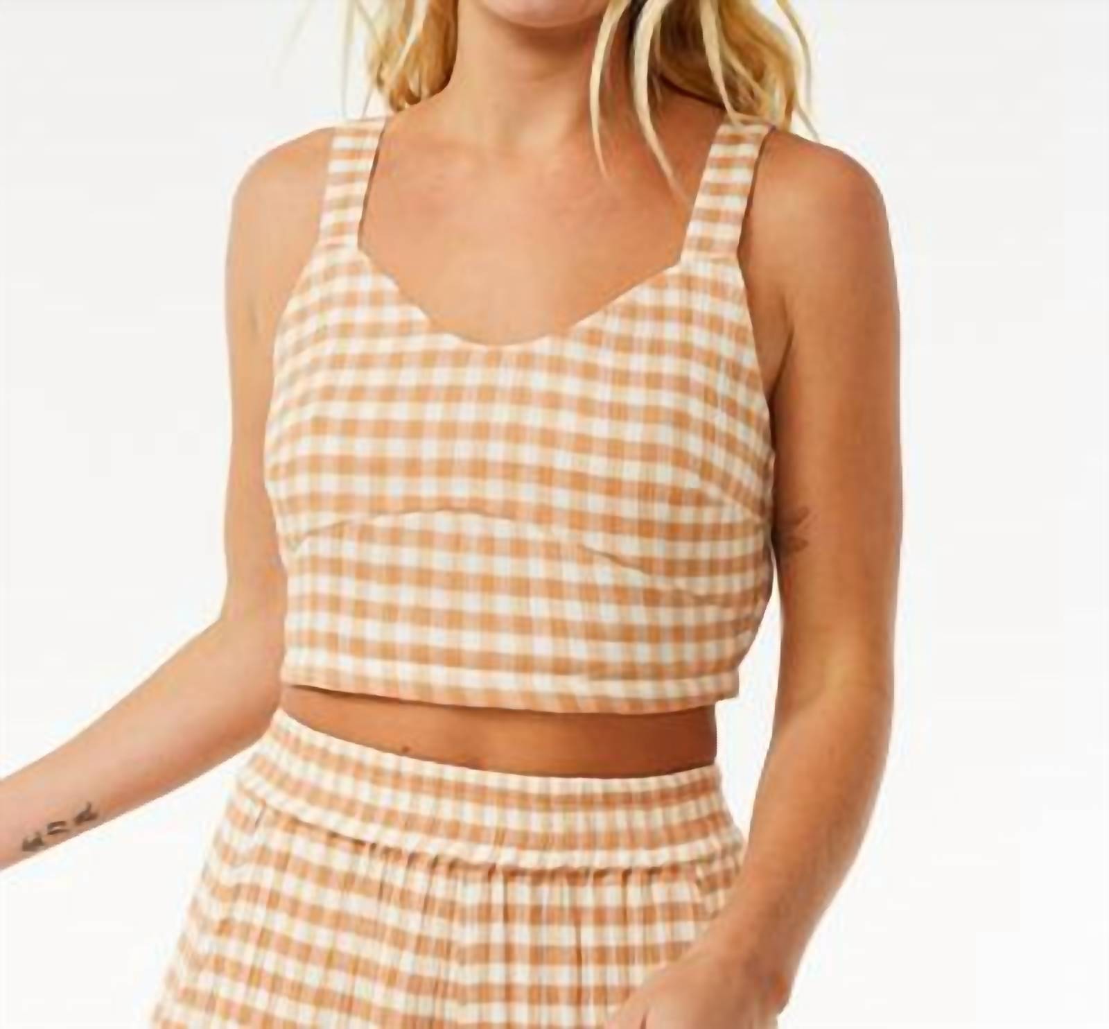 Rip Curl - Premium Surf Check Crop