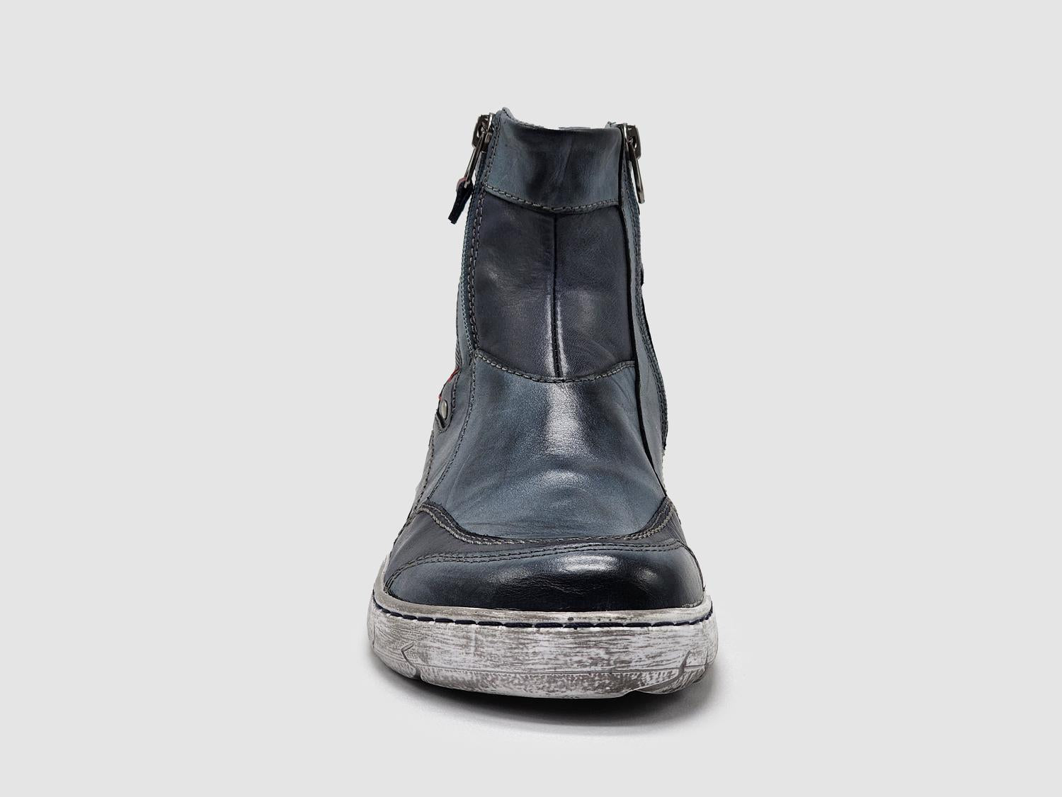 Kcr Group - Women's Original Zip-Up Leather Boots