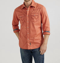 Wrangler - Men's Retro Premium Snap Shirt