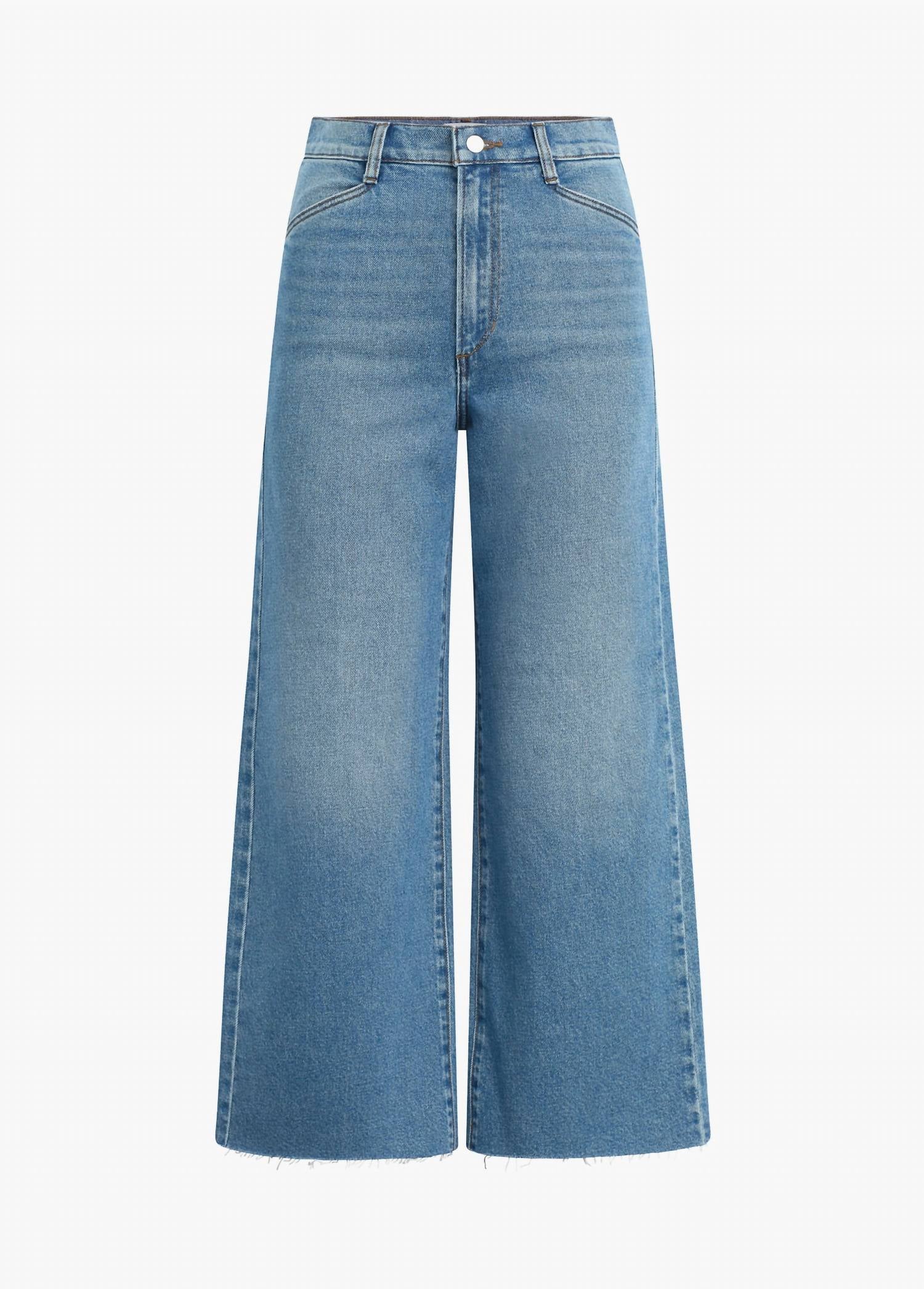 Favorite Daughter - The Mischa Super High Rise Wide Leg Ankle Jeans