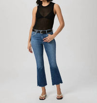 Paige Colette Cropped Flare Jeans in novelist - women's jeans