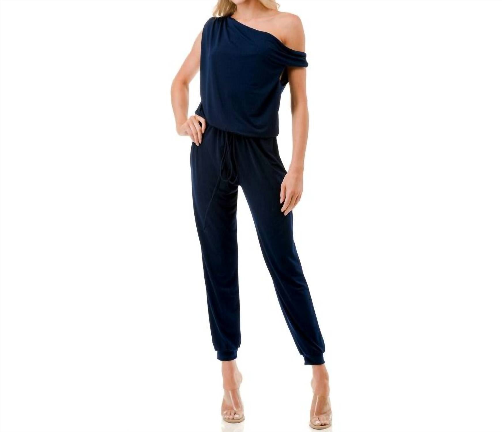 Ariella - Off The Shoulder Jumpsuit