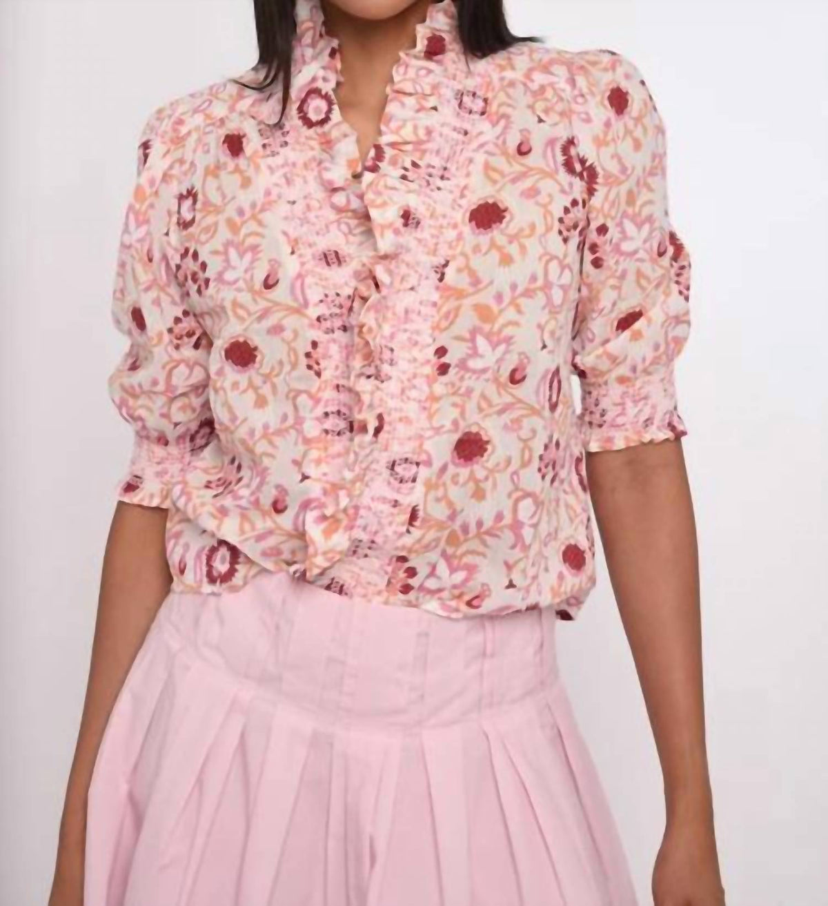 Love The Label - Zuri Floral Cotton Blouse