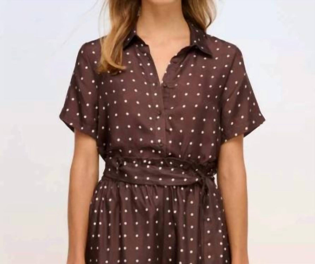 Little Lies - Women's Polka Top