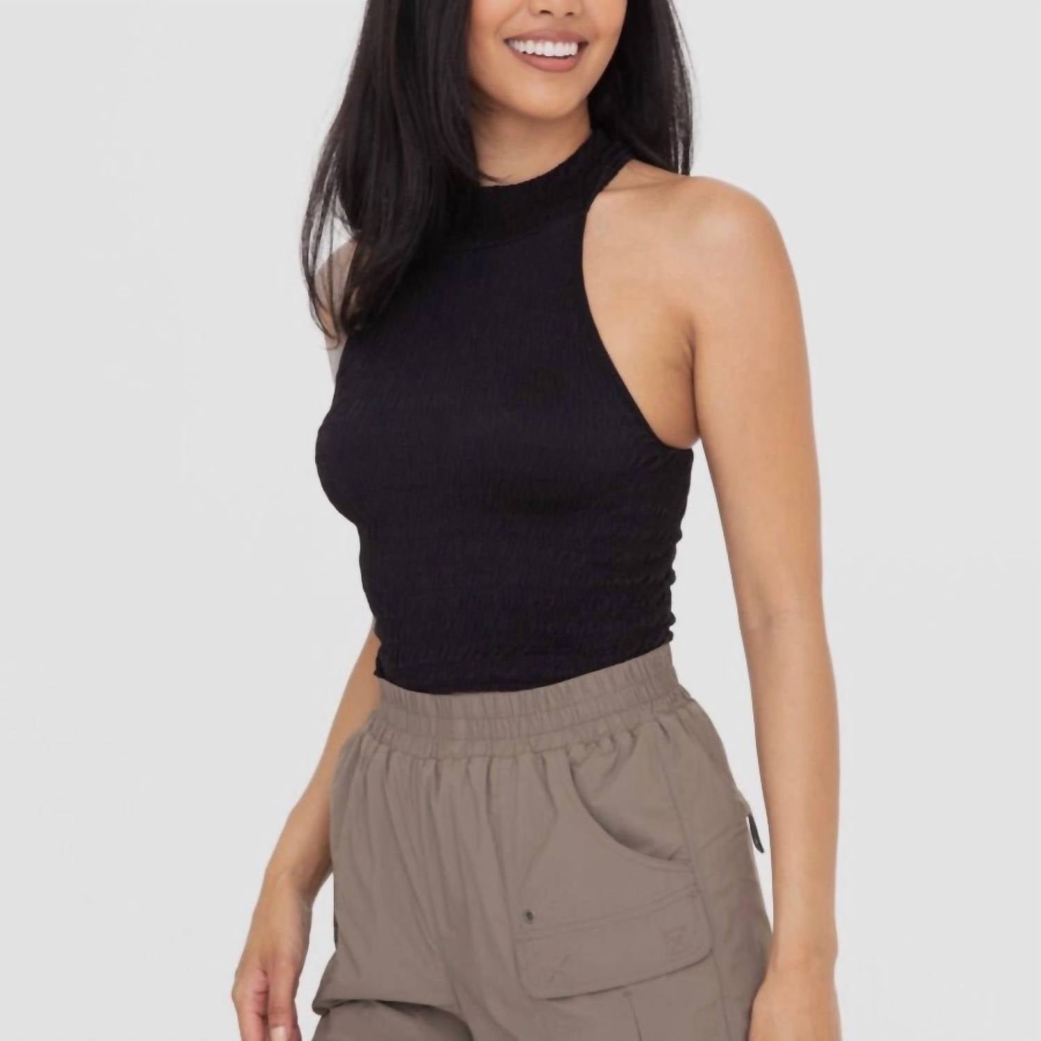 Mono B - Women's Slimming Halter Top
