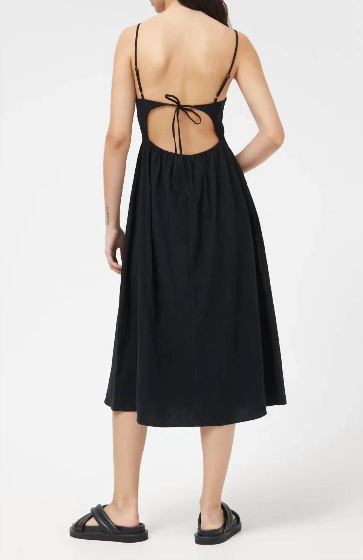 Compania Fantastica - Long Open Back Dress