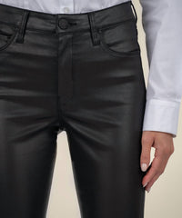 Kut From The Kloth - Ana Coated High Rise Flare Legs Pants
