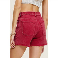 La Miel - Mineral Wash Denim Shorts