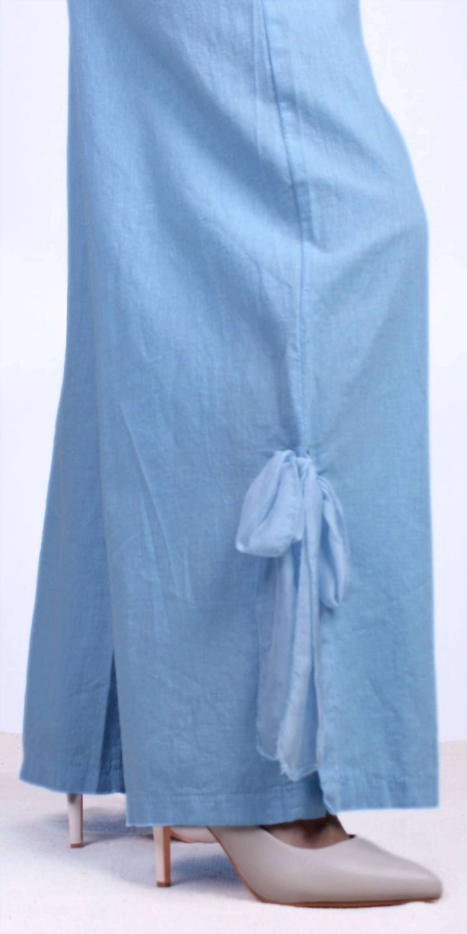 Gigi Moda - Fiocco Linen Pant