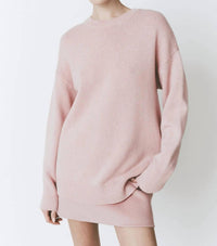 Rue Sophie Boulogne Crewneck Sweater in rose - women's sweater