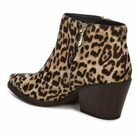 Sam Edelman Women's Walden Genuine Calf Hair Bootie in sand - women's shoe - detail view