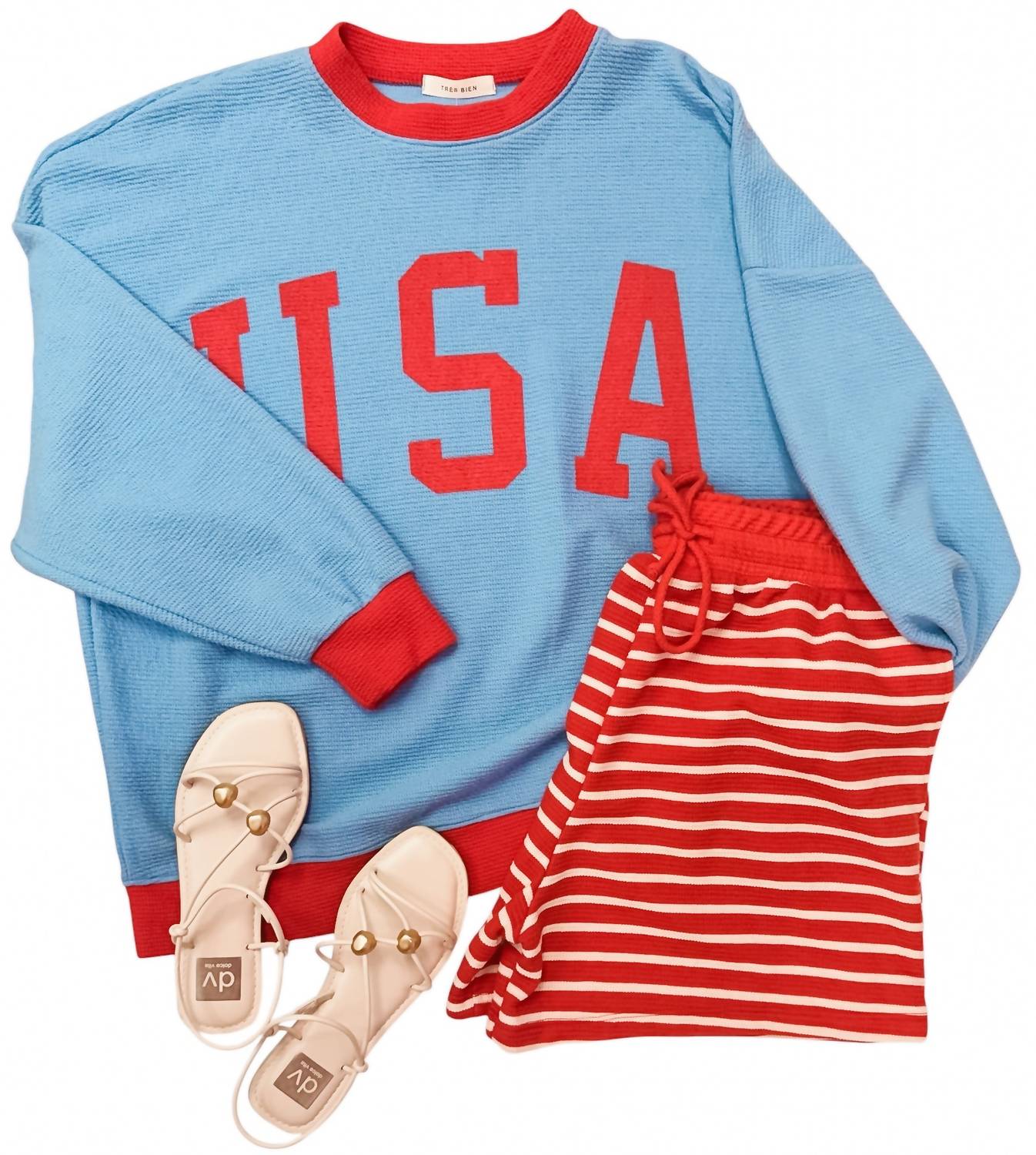 Tres Bien - Usa Cloudy Knit Set
