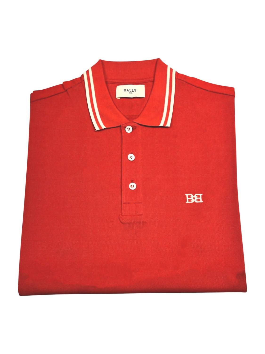 Bally - Men's Tipped Regular Fit Cotton Polo Shirt
