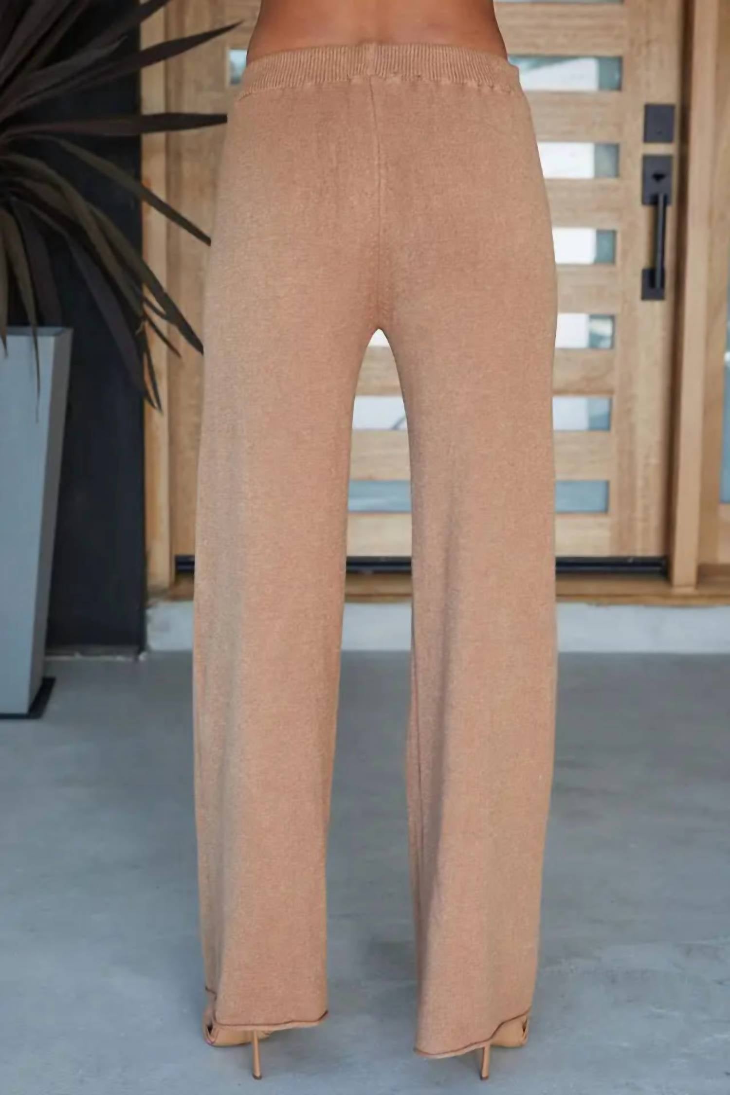 Milio Milano - Italian Knit Cozy Flare Pant