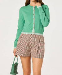 Astr - Clovis Faux Layered Cardigan