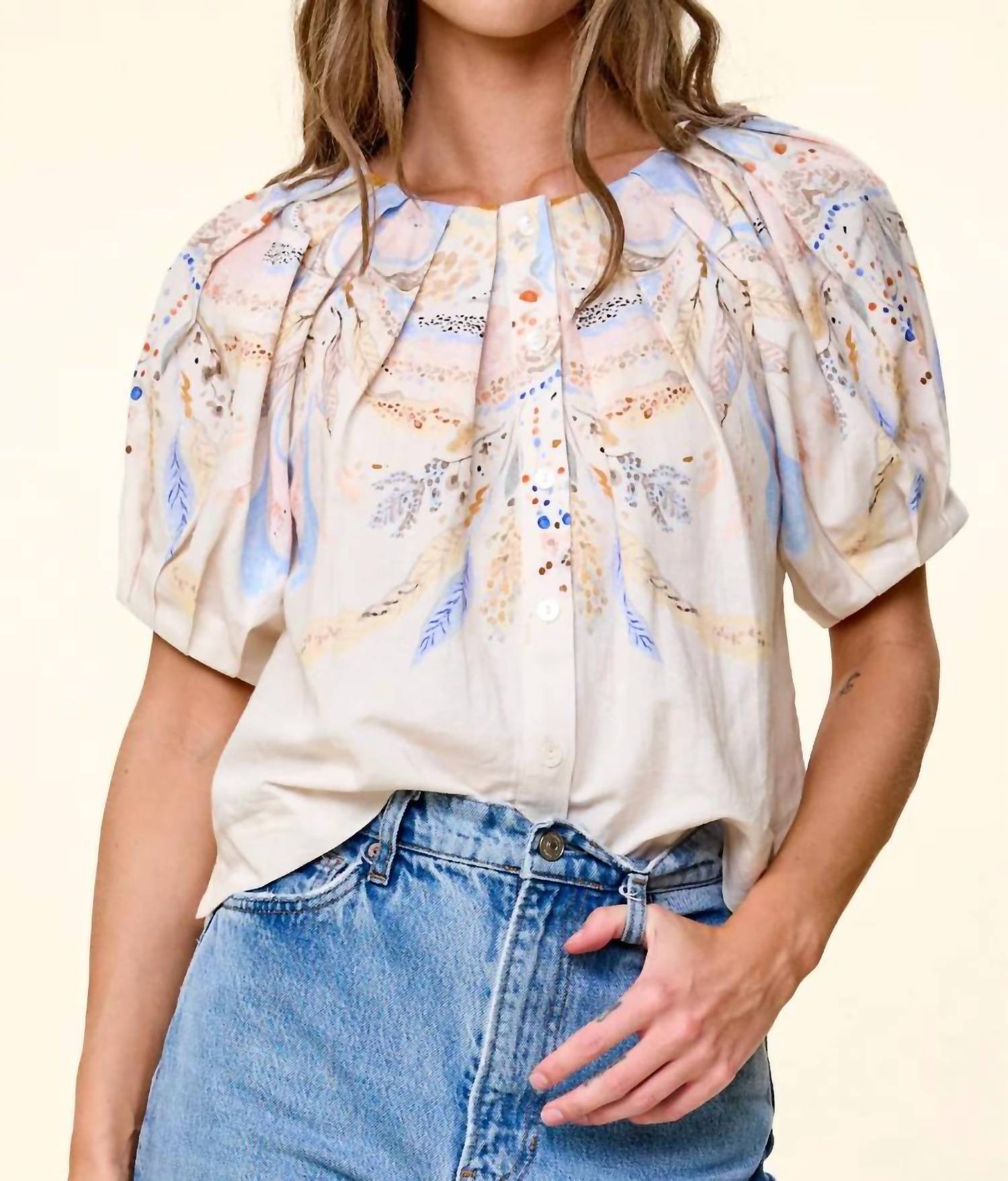 Cleobella - Salome Short Sleeve Top