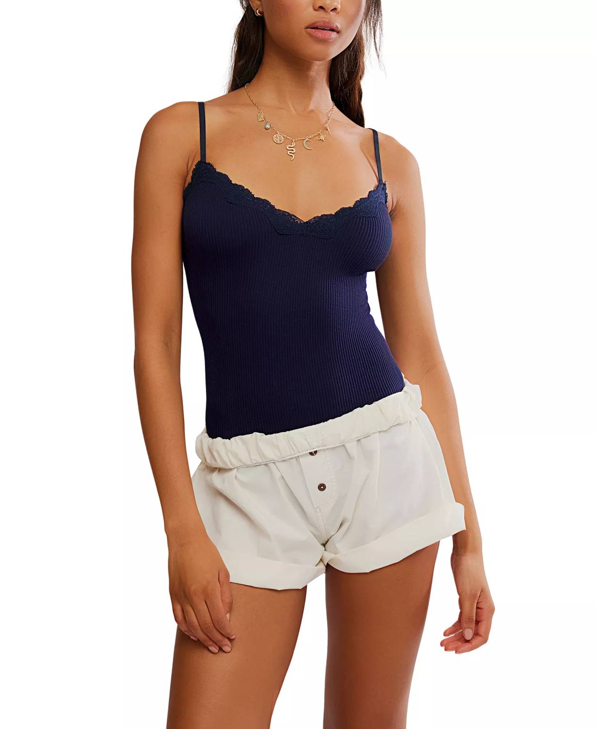 Free People - Spring Fever V-neck Bodysuit