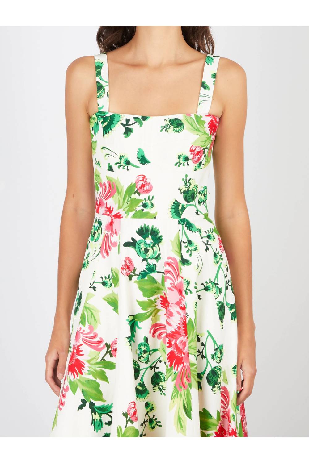 Saloni - Sabrina Fitted Bodice Dress