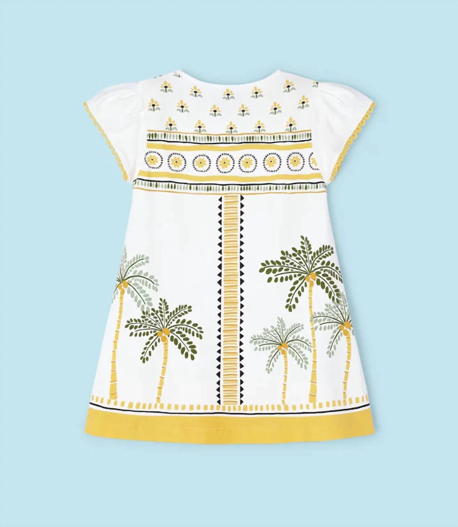 Mayoral - Girl's Palm Trees Dress