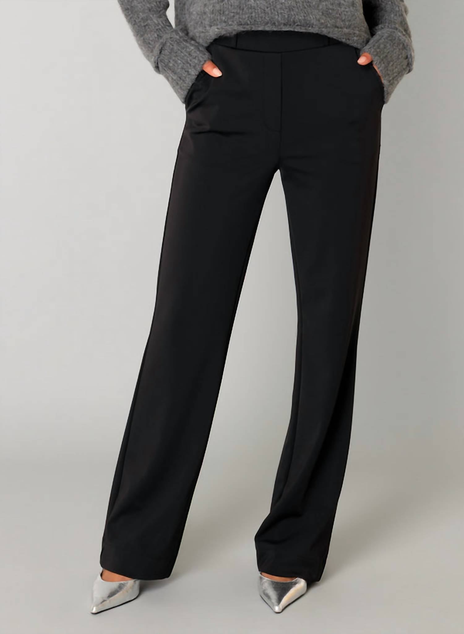 yest Celia Pant in black - women's pants - alternate view