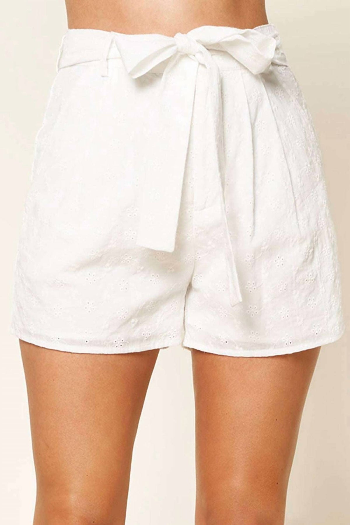 Sugarlips - Halle Eyelet Tie Shorts