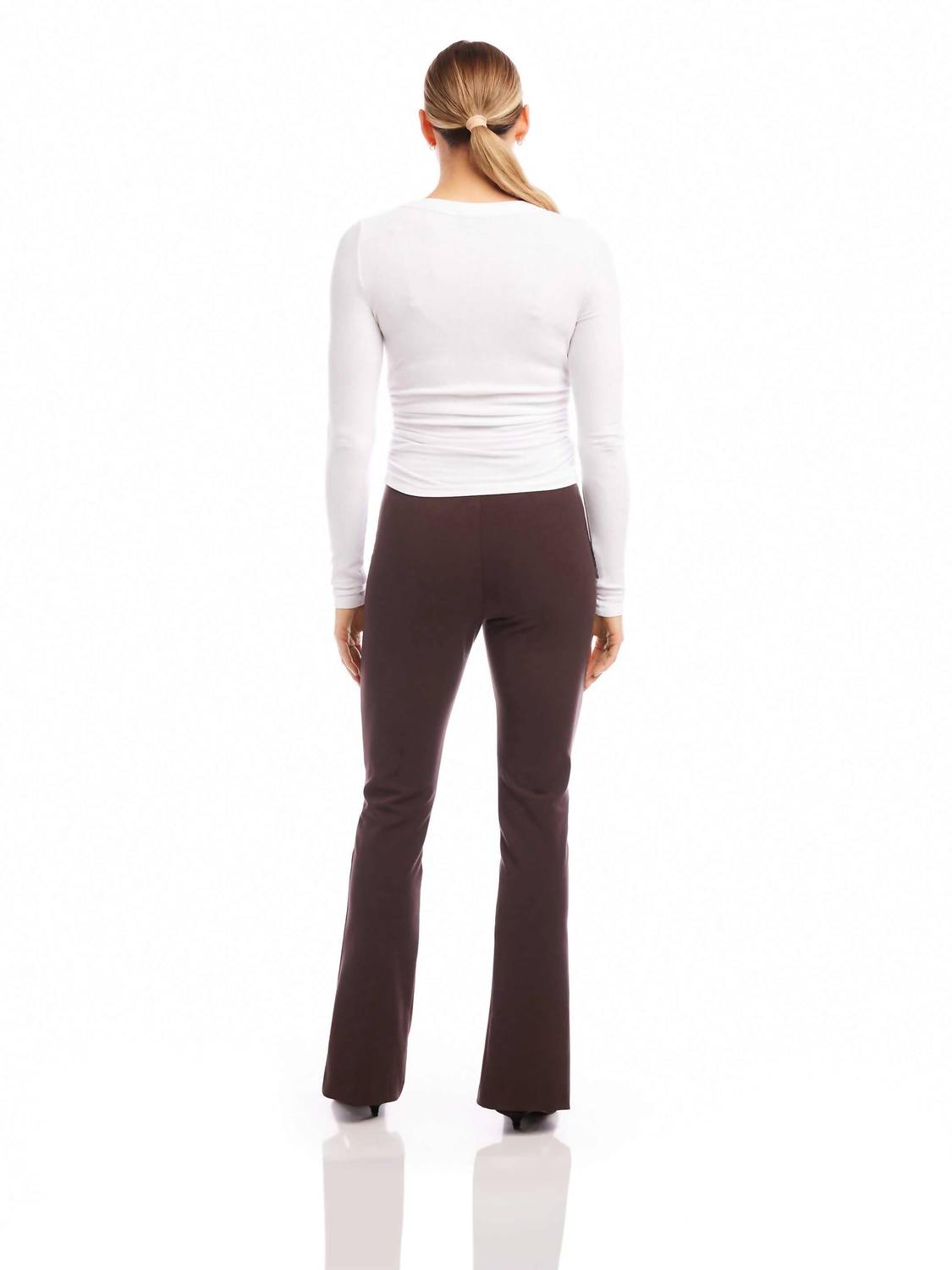 Fifteen Twenty - Harlow Front Slit Bootcut Pants