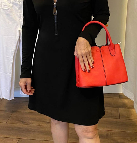 Ariella - Long Sleeve Zipper Dress