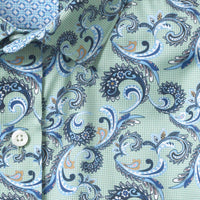 Johnston & Murphy - Check Paisley Swirls Shirt
