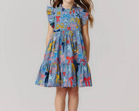 Pink Chicken - Girls Bows On Bows Dress