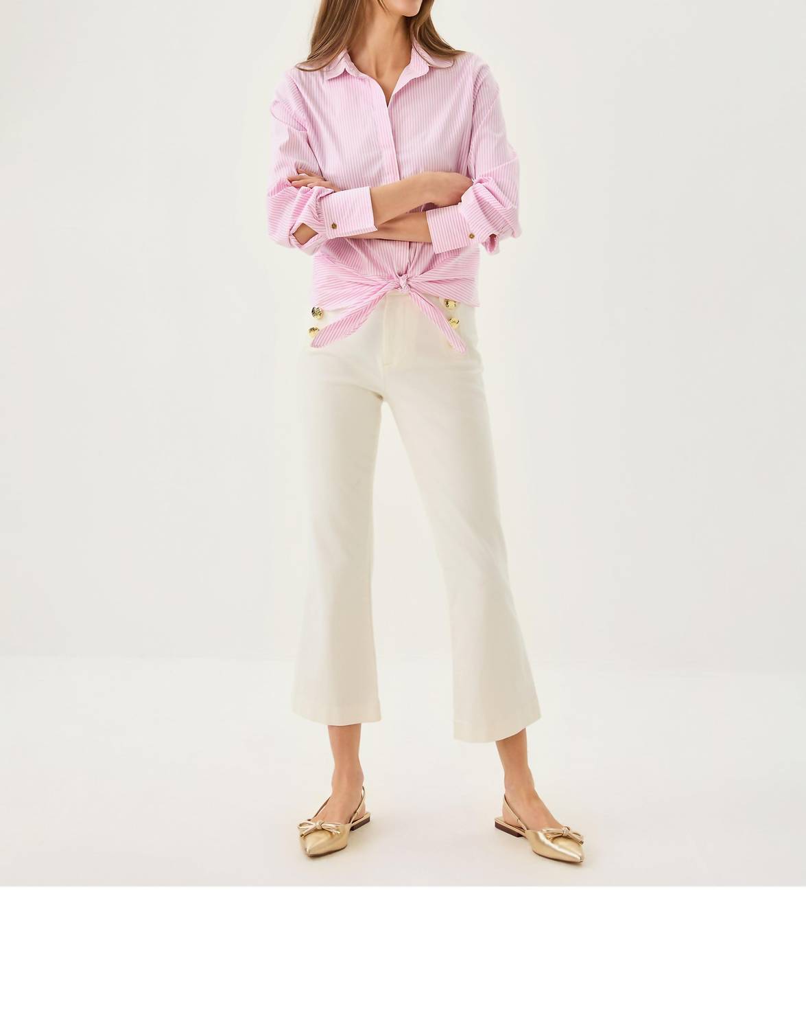 Lilly Pulitzer - Parrish High Rise Crop Flare Pants