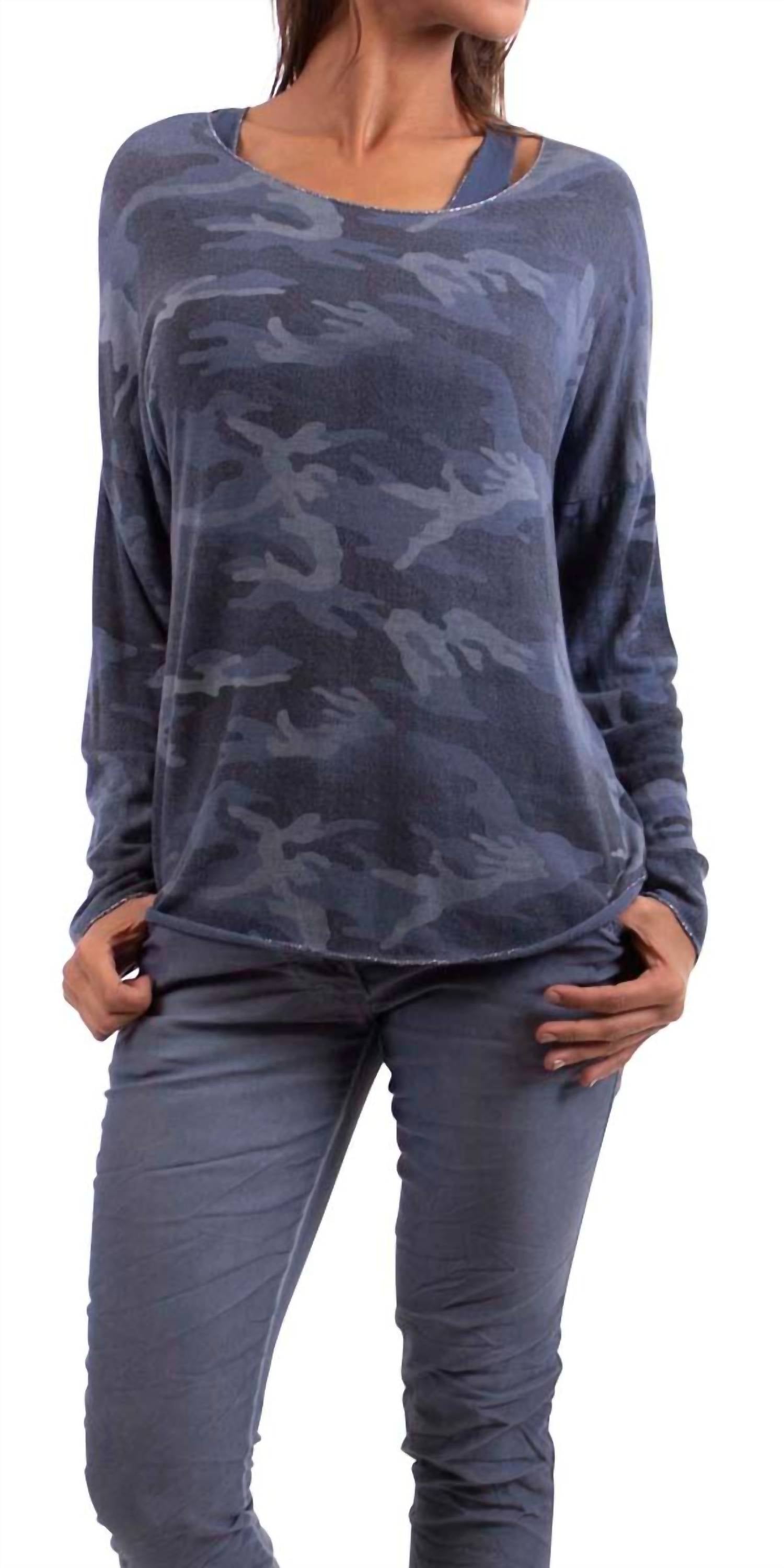 Gigi Moda - Vittoria Camo Sweater