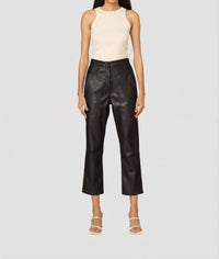 Amylynn - Zoe High Waisted Tapered Vegan Pants