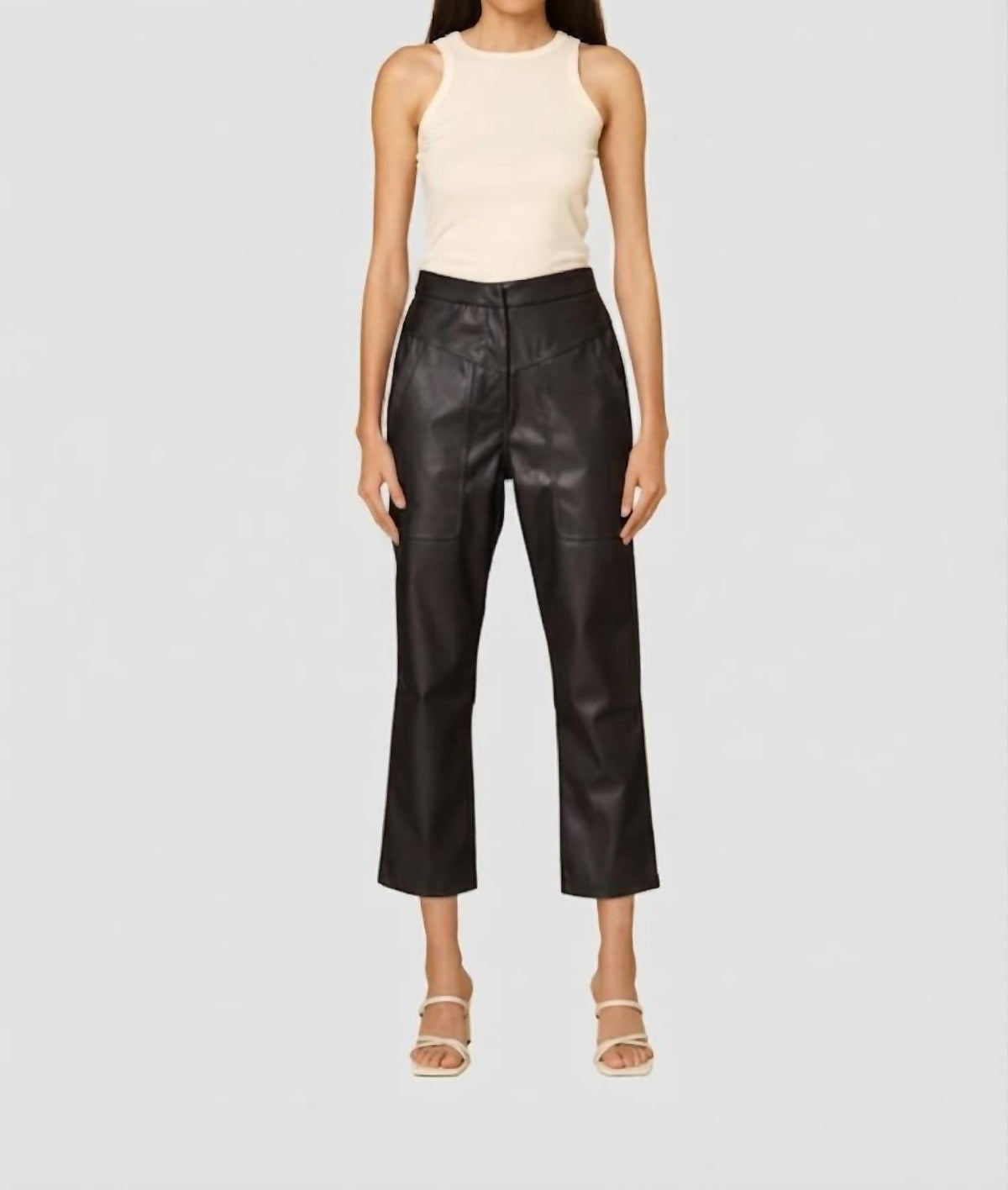 Amylynn - Zoe High Waisted Tapered Vegan Pants