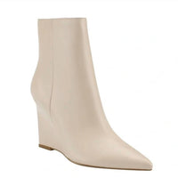 Marc Fisher - Women's Wedge Leather Ankle Boots