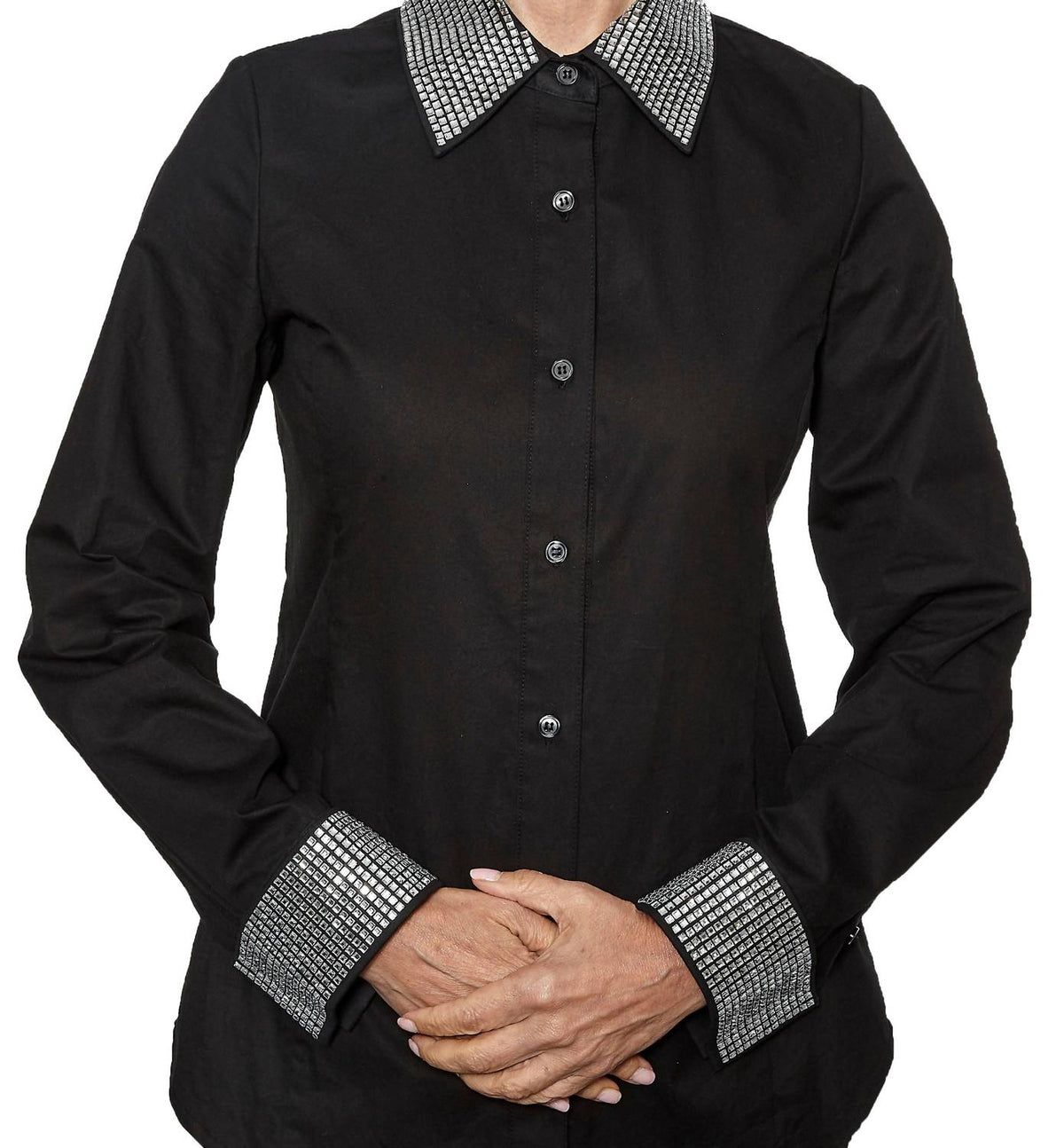 Maison Nica - Crystal Retreat Button Down Blouse