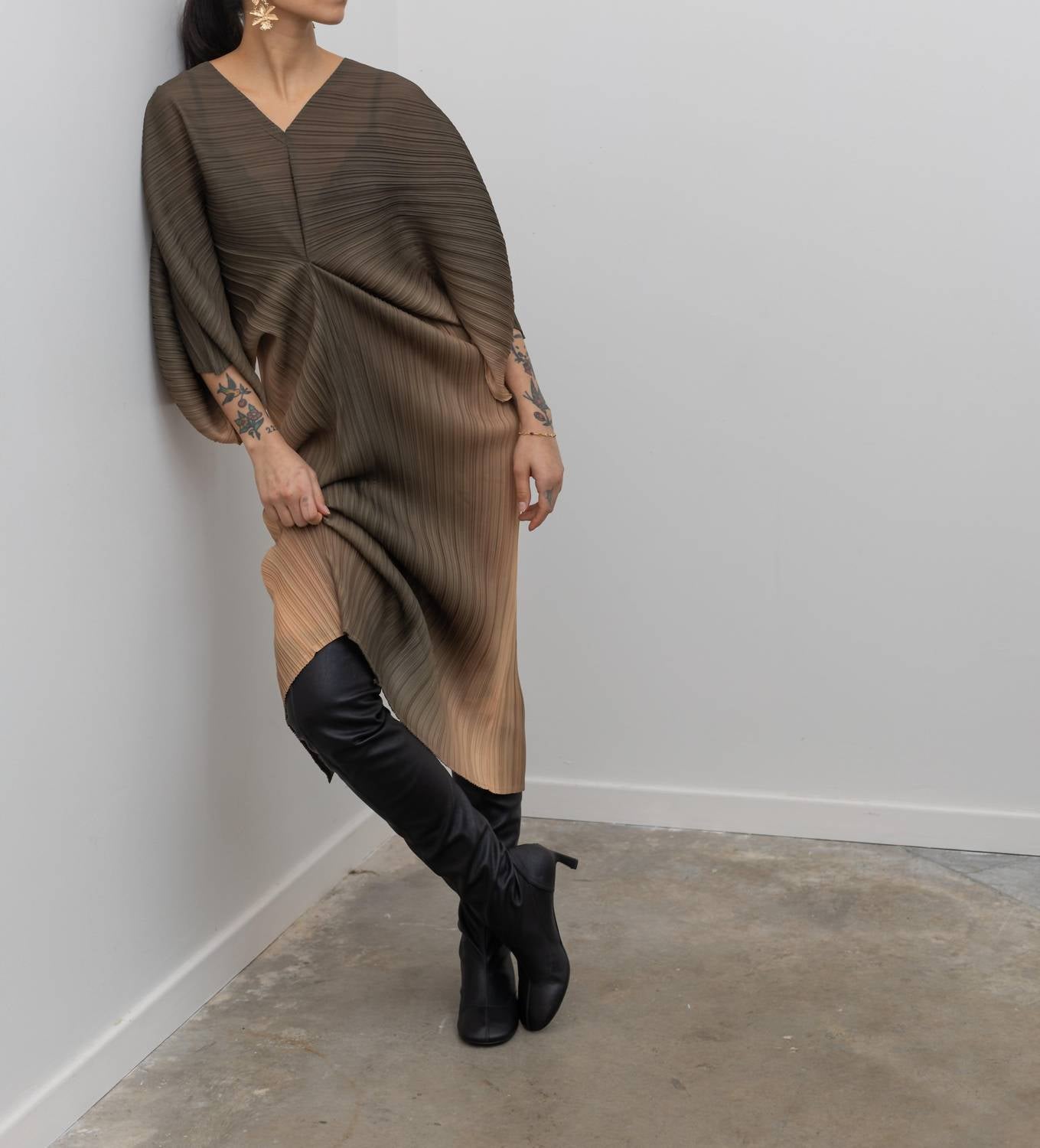 Tela - Women's Leather Heeled Boots