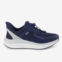 kizik Men's London Travel Shoes in naval academy harbor mist - men's sneaker - detail view