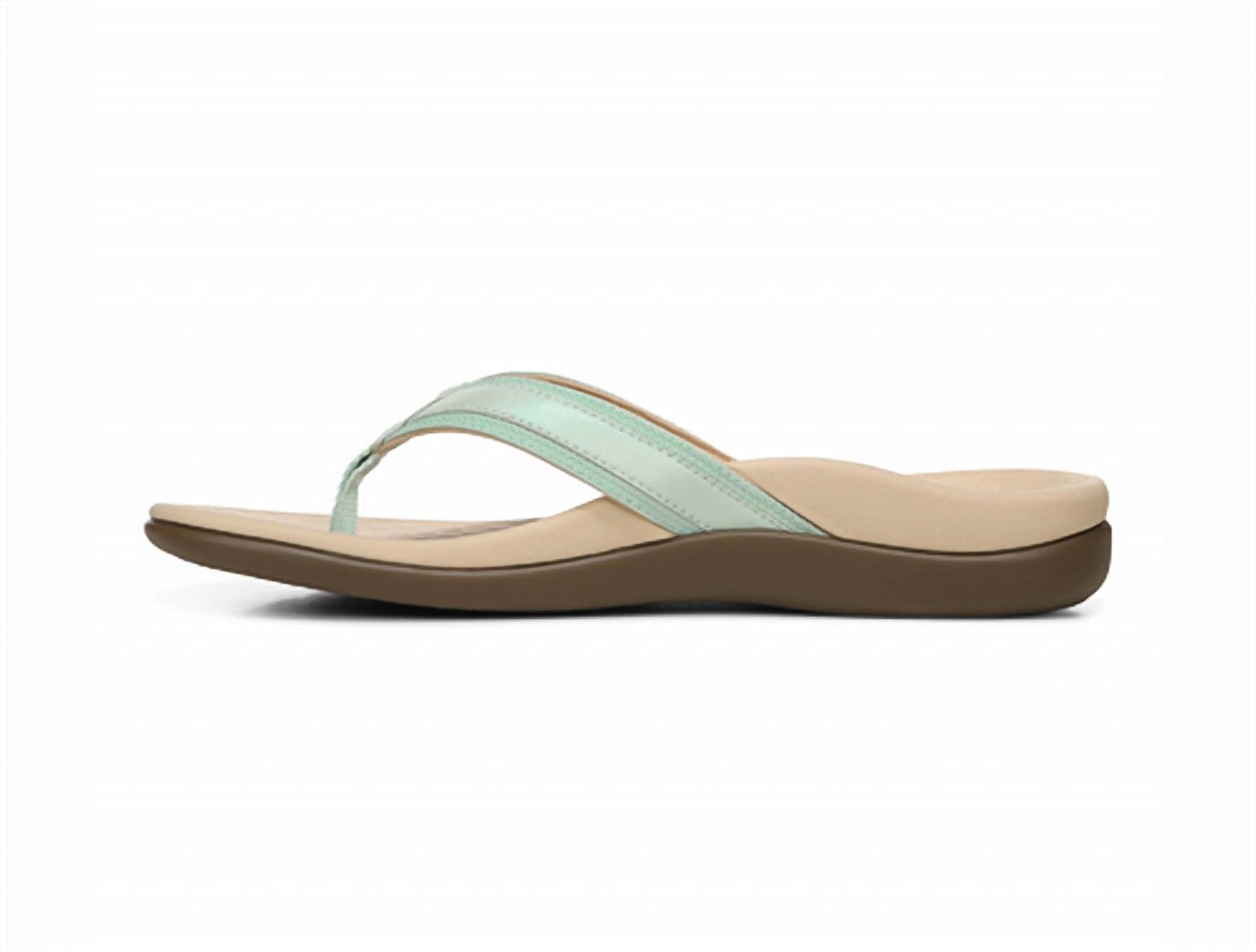 VIONIC Women's Tide Ii Sandals in lichen - women's sandal - detail view